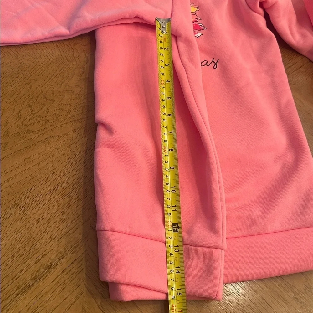 Pink Merry Christmas Sweatshirt One Size